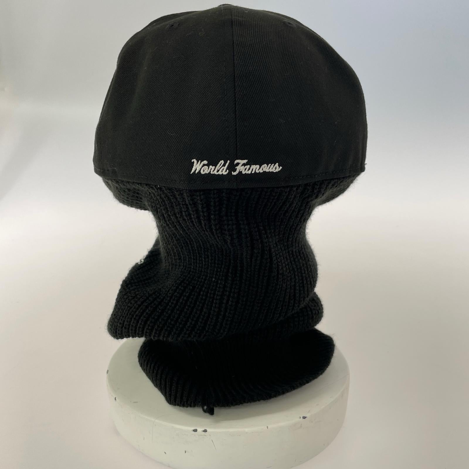 キャップ Supreme×NEW ERA Box Logo Balaclava Navy 黒 ブラック