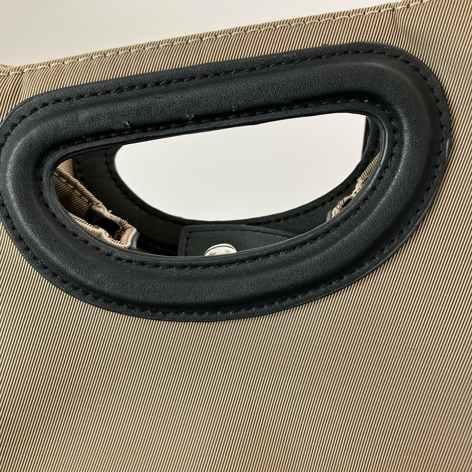 トートバッグ nouer ナイロン ベージュ