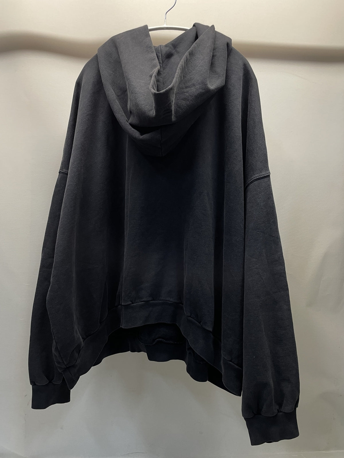 BALENCIAGA 22AW Large Fit New Sporty B Hoodie L ブラック