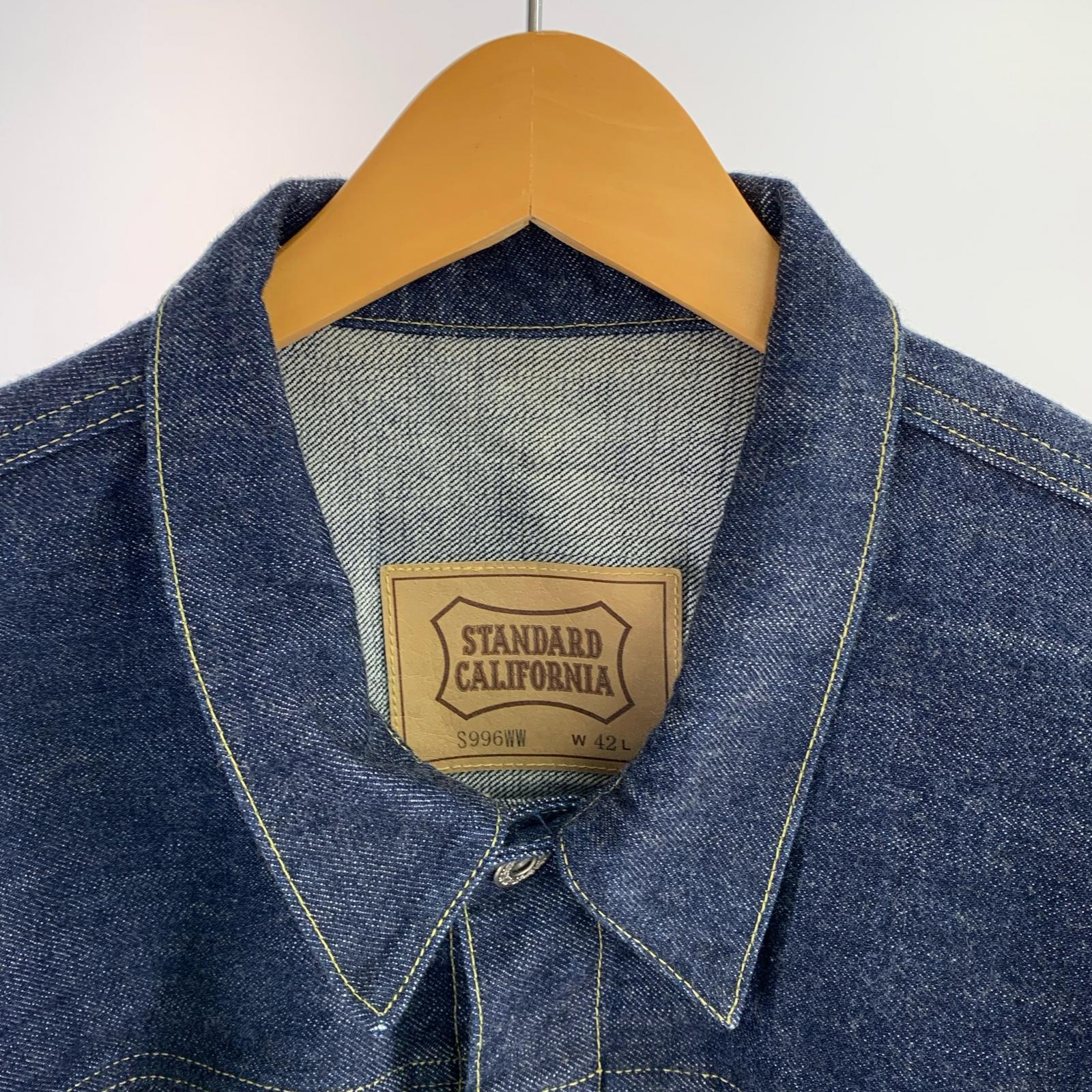 デニムジャケット DENIM JKT/ブルー 42 ブルー