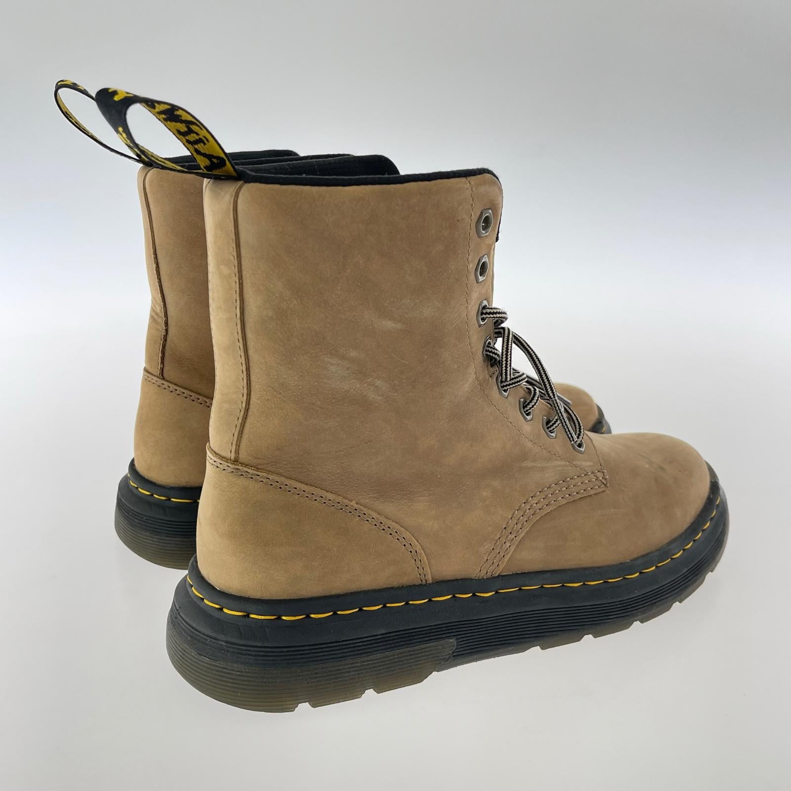 ブーツ Dr.martens CREWSON 8ホールブーツ UK8 ブラウン