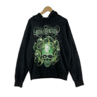 パーカー yxngbratz Medusa hoodie green M ブラック