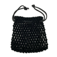 トートバッグ MAISON NH PARIS メッシュバッグ 黒