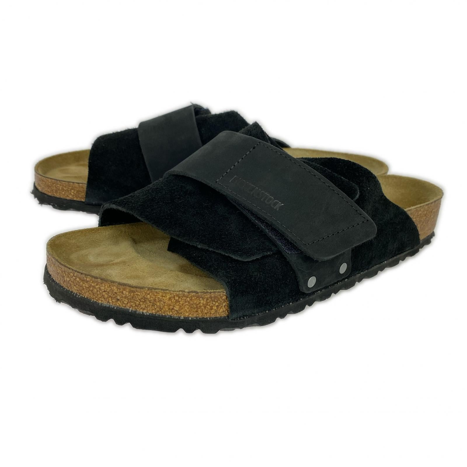サンダル BIRKENSTOCK Kyoto サンダル 43 ブラック 28cm (US10 UK9 1/2 EU46) ブラック