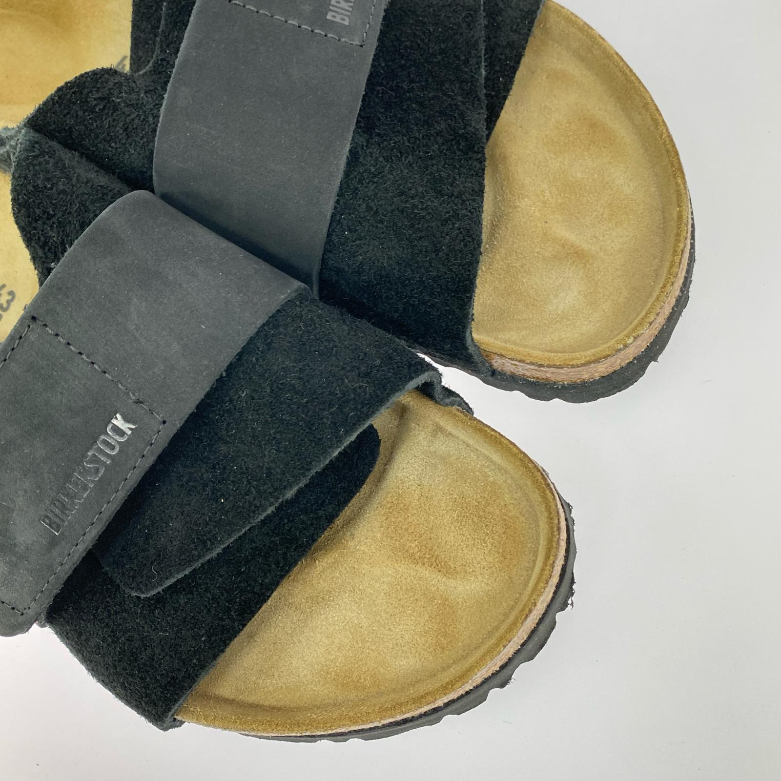 サンダル BIRKENSTOCK Kyoto サンダル 43 ブラック 28cm (US10 UK9 1/2 EU46) ブラック