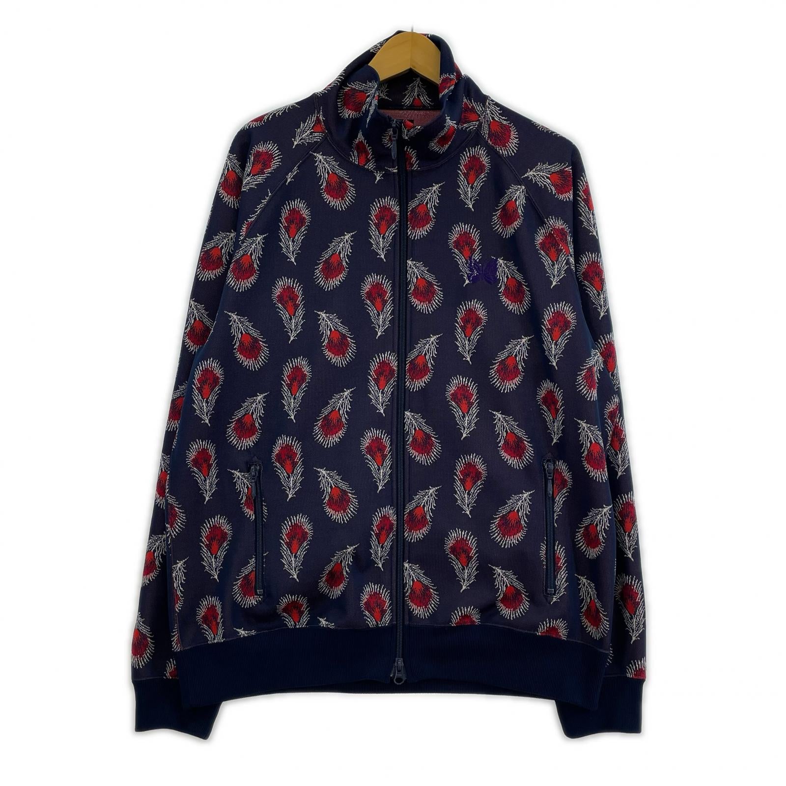 ジャケット 23AW TRACK JACKET フェザー柄 L L