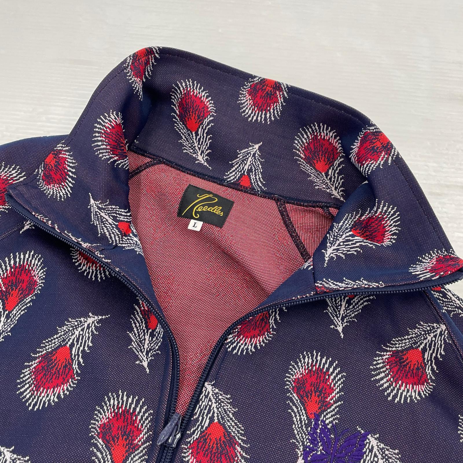 ジャケット 23AW TRACK JACKET フェザー柄 L L