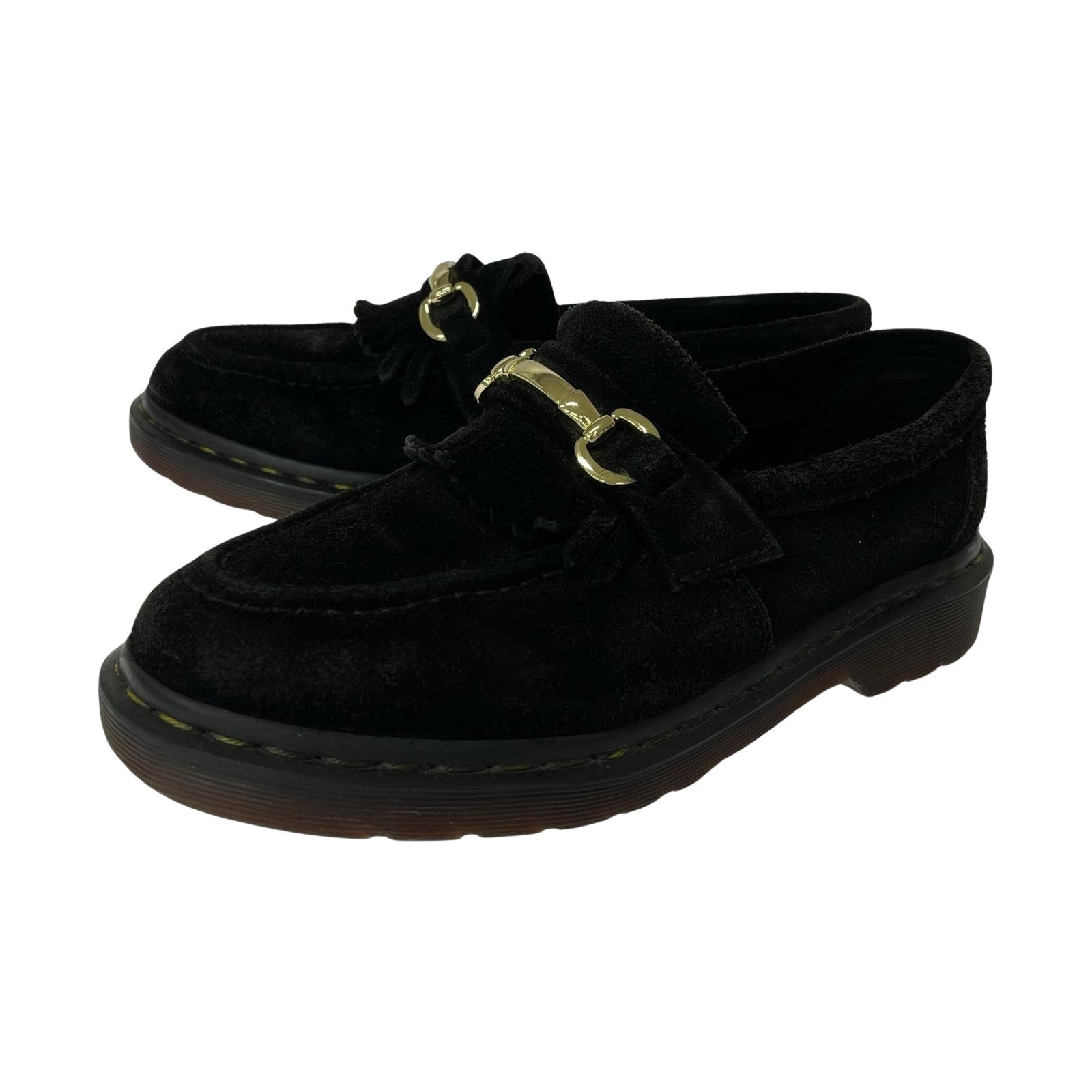 シューズ Dr.Martens スウェード ビット タッセルローファー 8 ブラック 25.5cm (US7 1/2 UK7 EU41) ブラック
