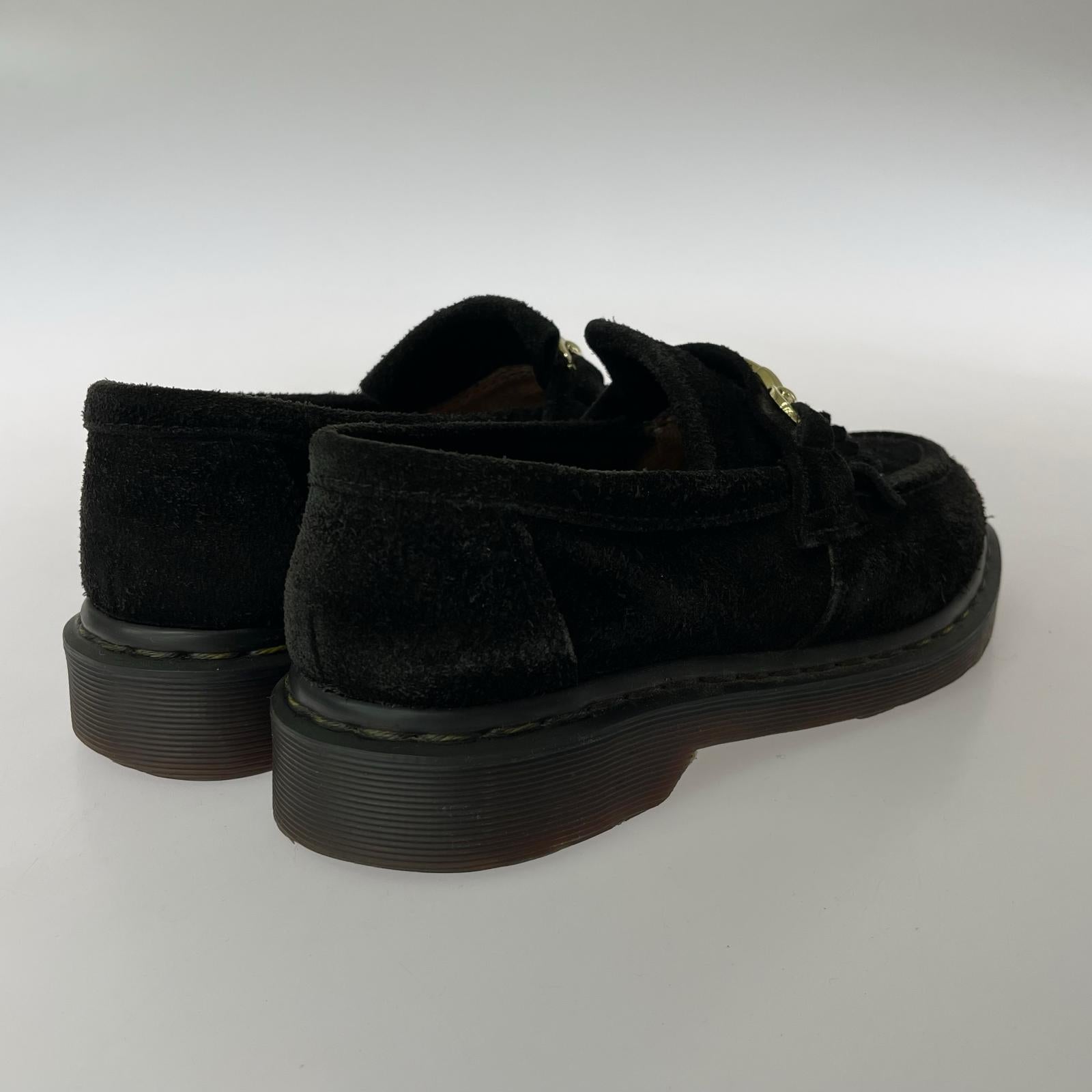 シューズ Dr.Martens スウェード ビット タッセルローファー 8 ブラック 25.5cm (US7 1/2 UK7 EU41) ブラック
