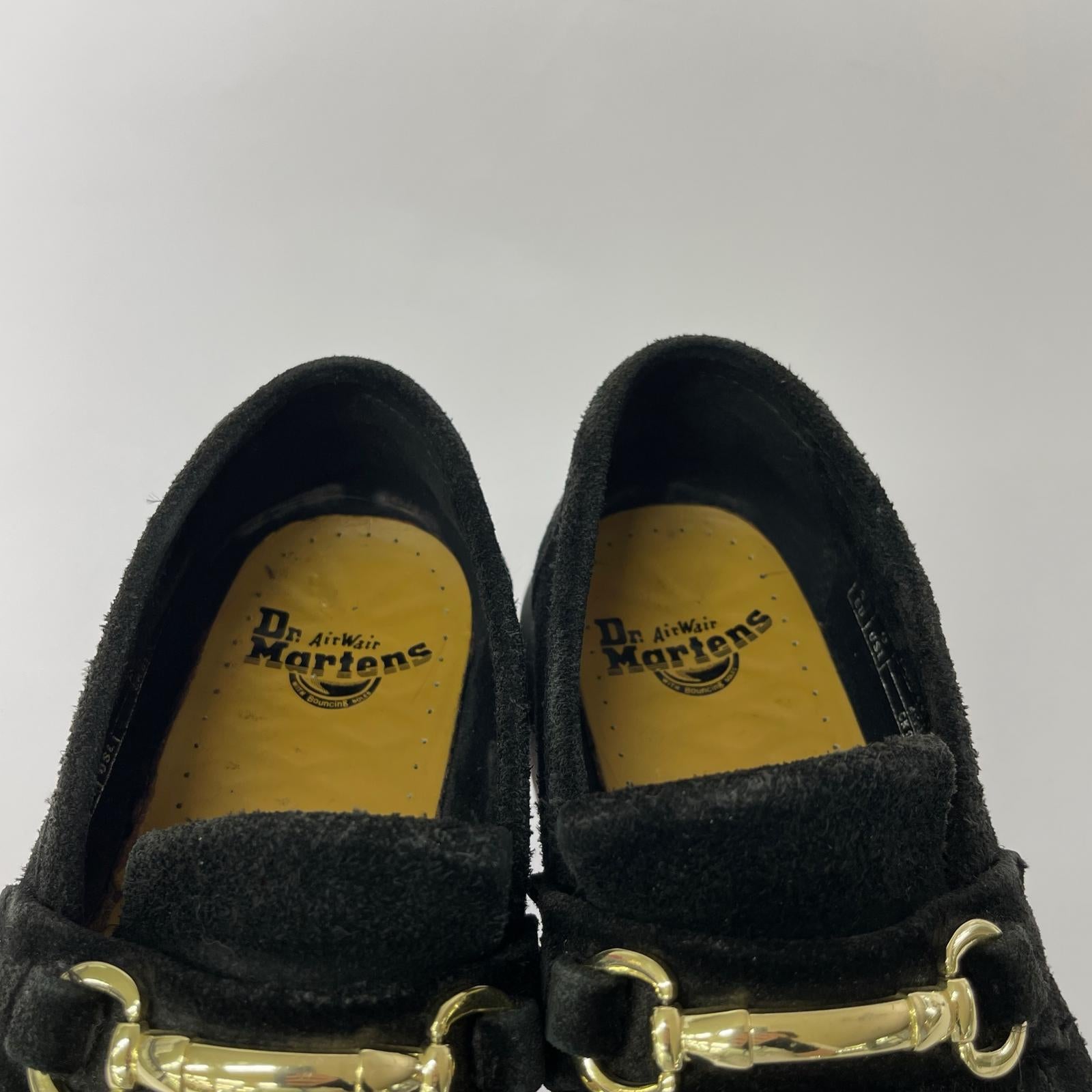 シューズ Dr.Martens スウェード ビット タッセルローファー 8 ブラック 25.5cm (US7 1/2 UK7 EU41) ブラック
