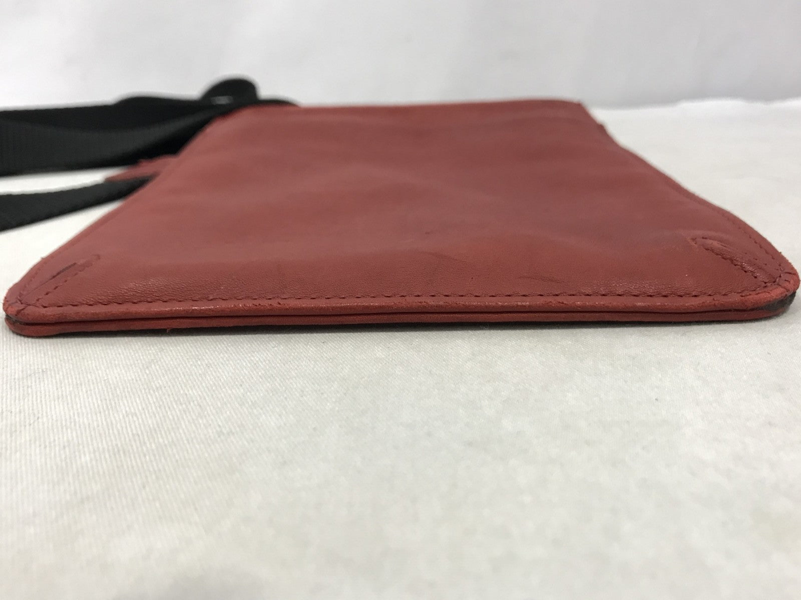 COACH レザーショルダーバッグ レッド