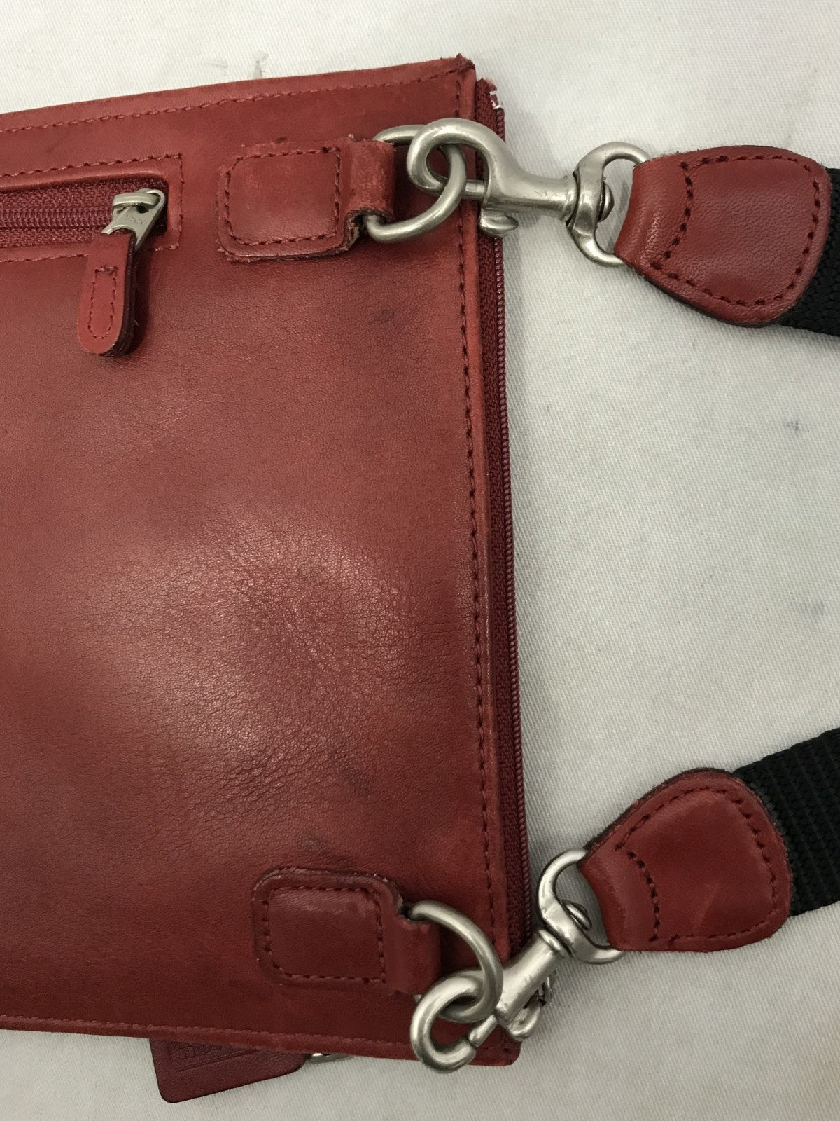 COACH レザーショルダーバッグ レッド