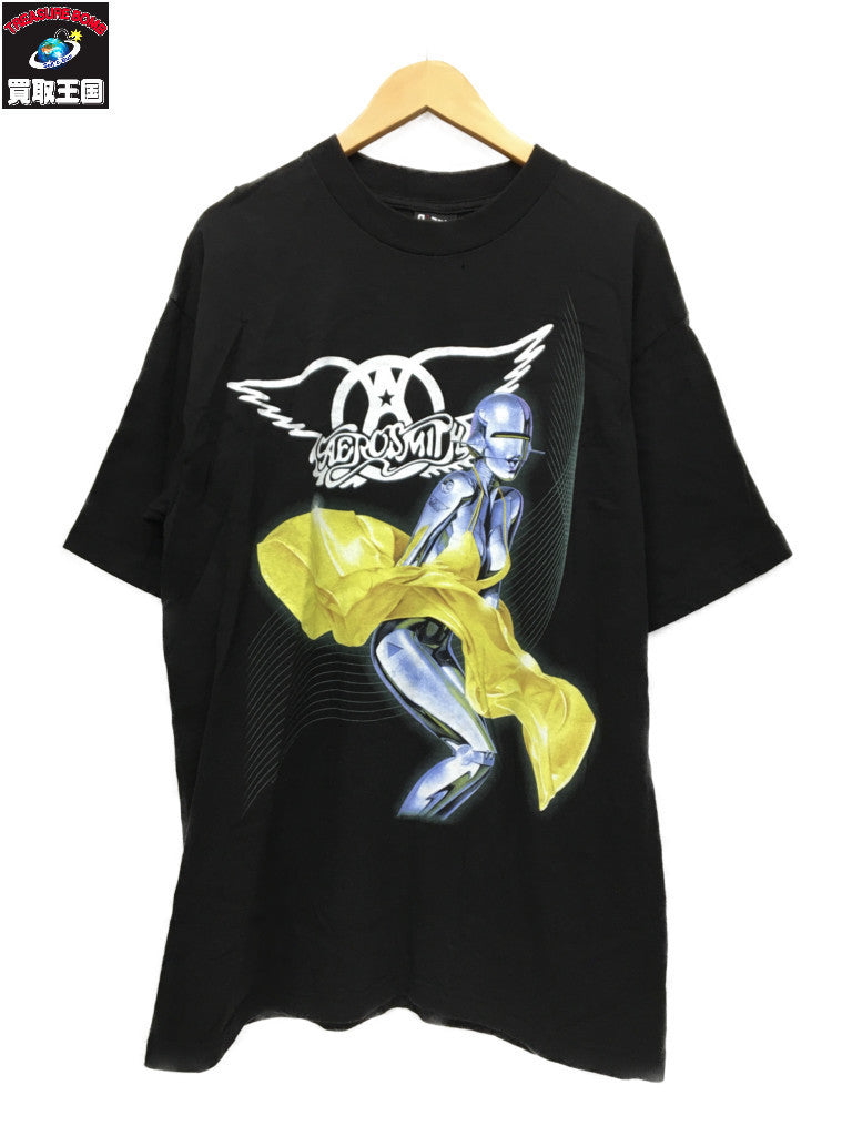 半袖Tシャツ 00s AERO SMITH JUST PUSH PLAY TOUR(L)