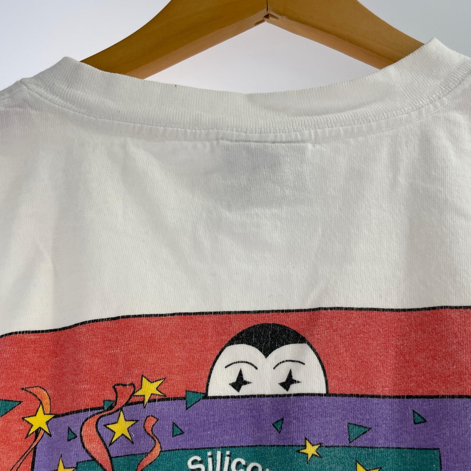 半袖Tシャツ 90s ONEITA SiliconGraphics ブラック