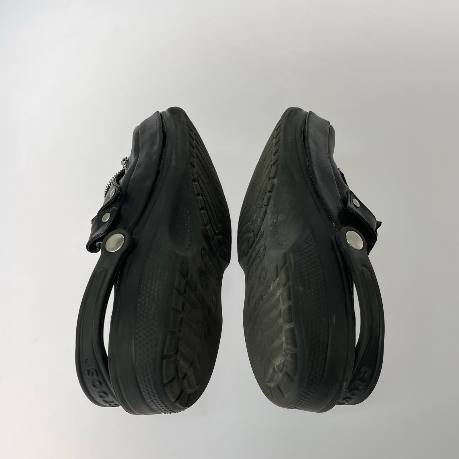 サンダル crocs ×BEAMS CLASSIC CLOG 9 11 ブラック ブラック