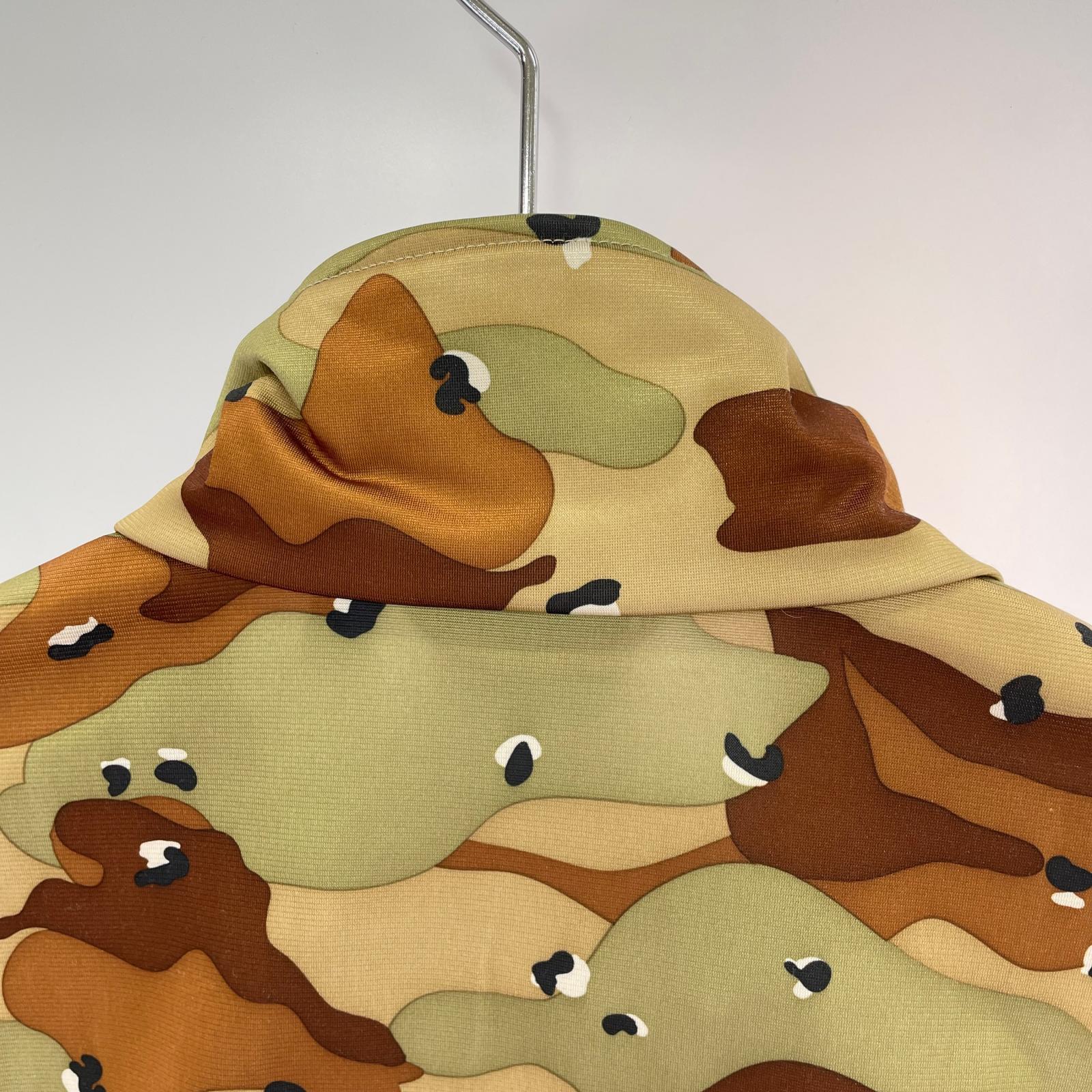 ジャケット トラックジャケット 1st camo トレフォイル (L) ブラウン