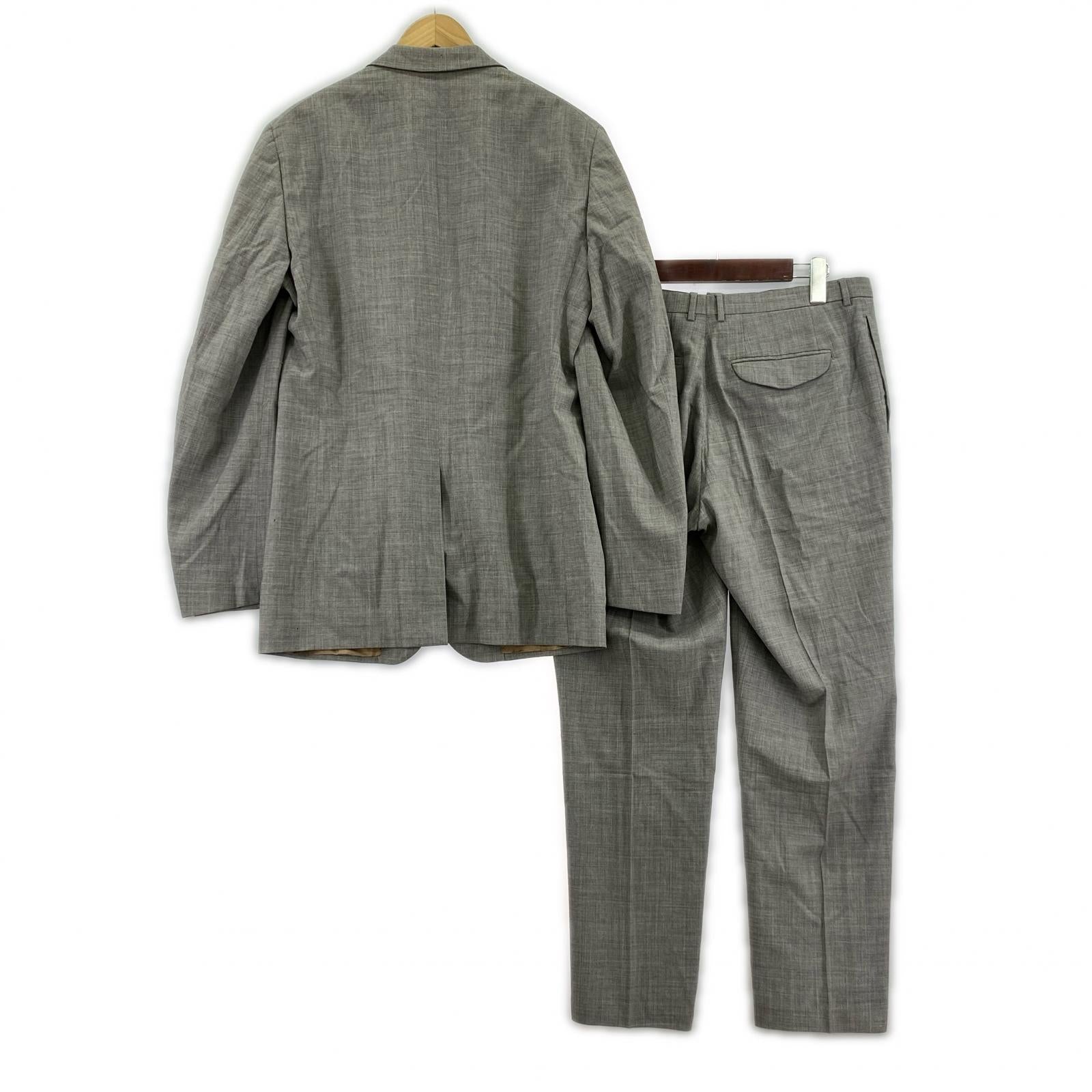 ジャケット JIL SANDER 00s頃 サマーウールセットアップ 48 グレー 48 グレー