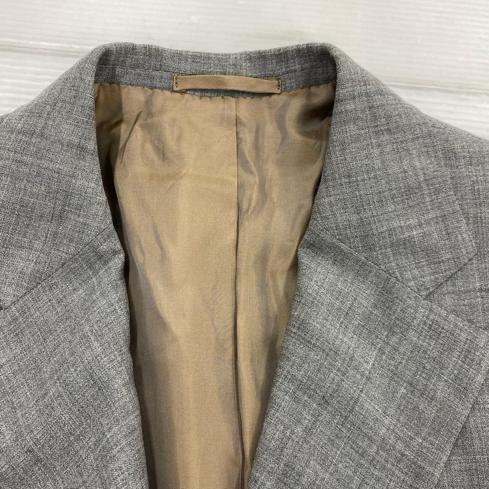 ジャケット JIL SANDER 00s頃 サマーウールセットアップ 48 グレー 48 グレー