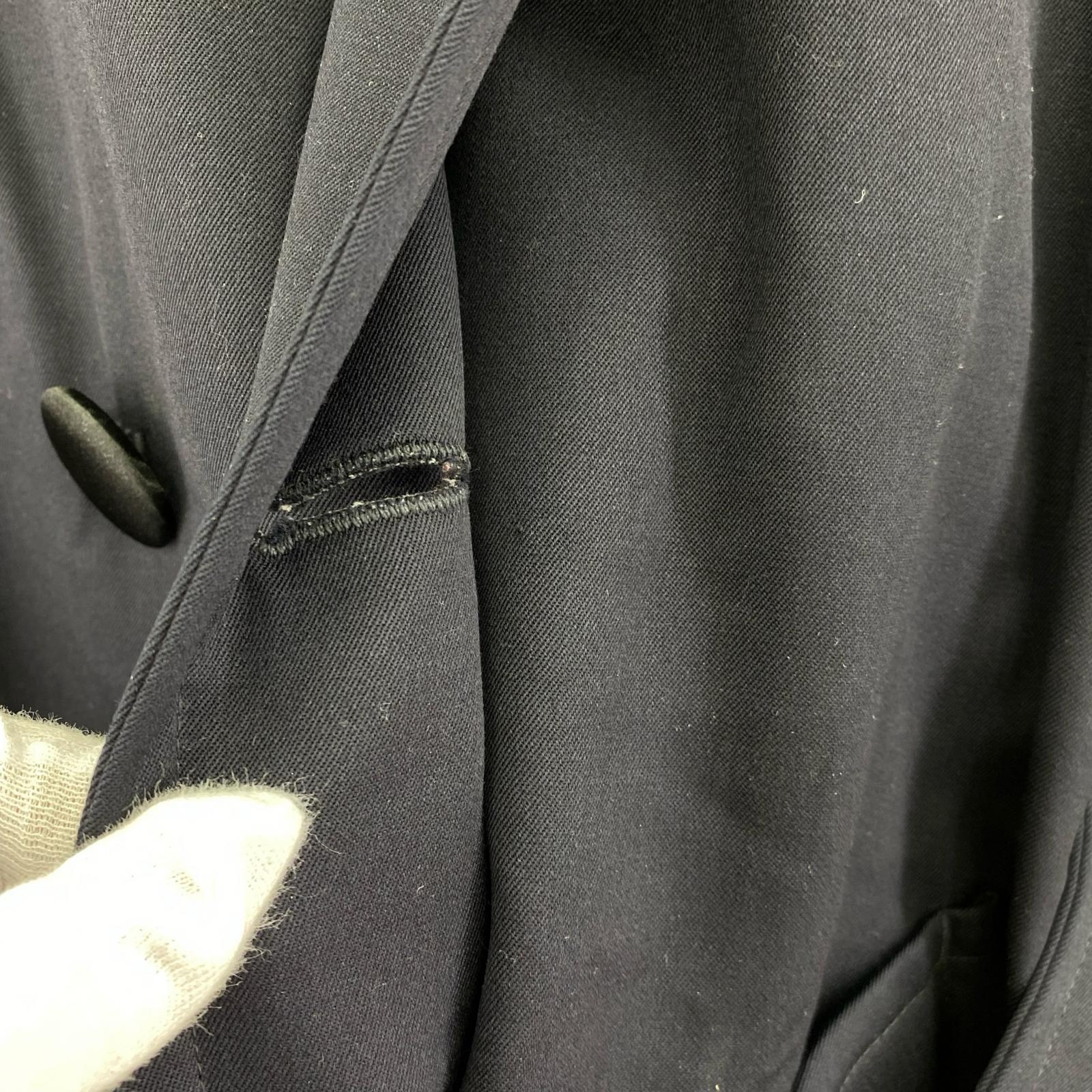 ジャケット COMME des GARCONS H&M トレンチコート 38 ネイビー 38 ネイビー