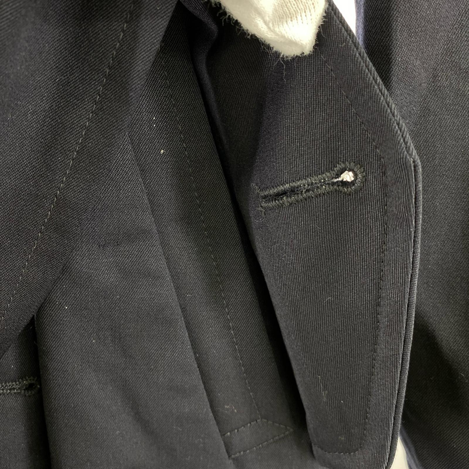 ジャケット COMME des GARCONS H&M トレンチコート 38 ネイビー 38 ネイビー