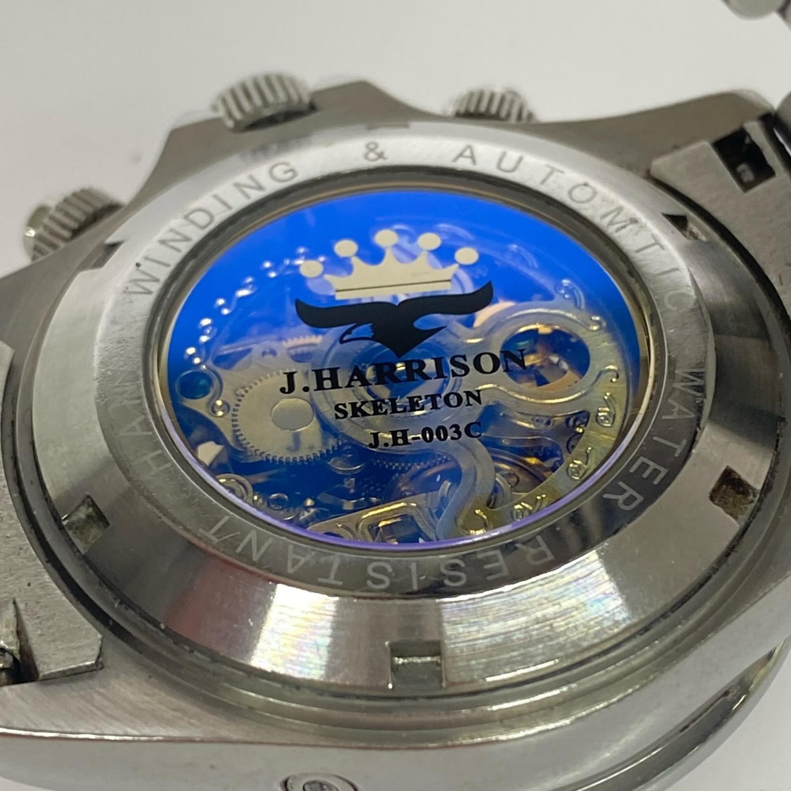 腕時計 J.HARRISON シルバー