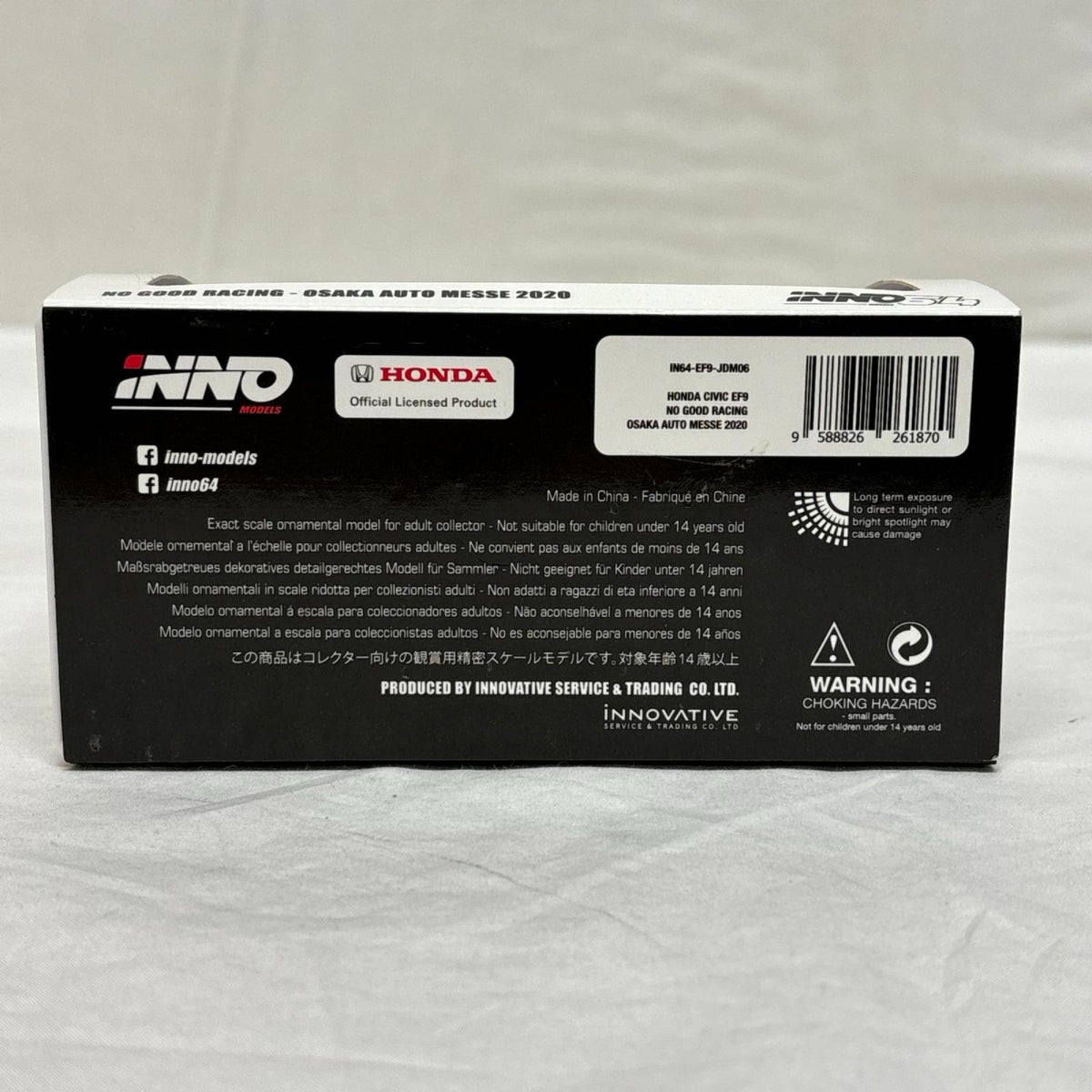 INNO MODELS 1/64 Honda シビック EF9 iNNO MODELS ミニカーその他