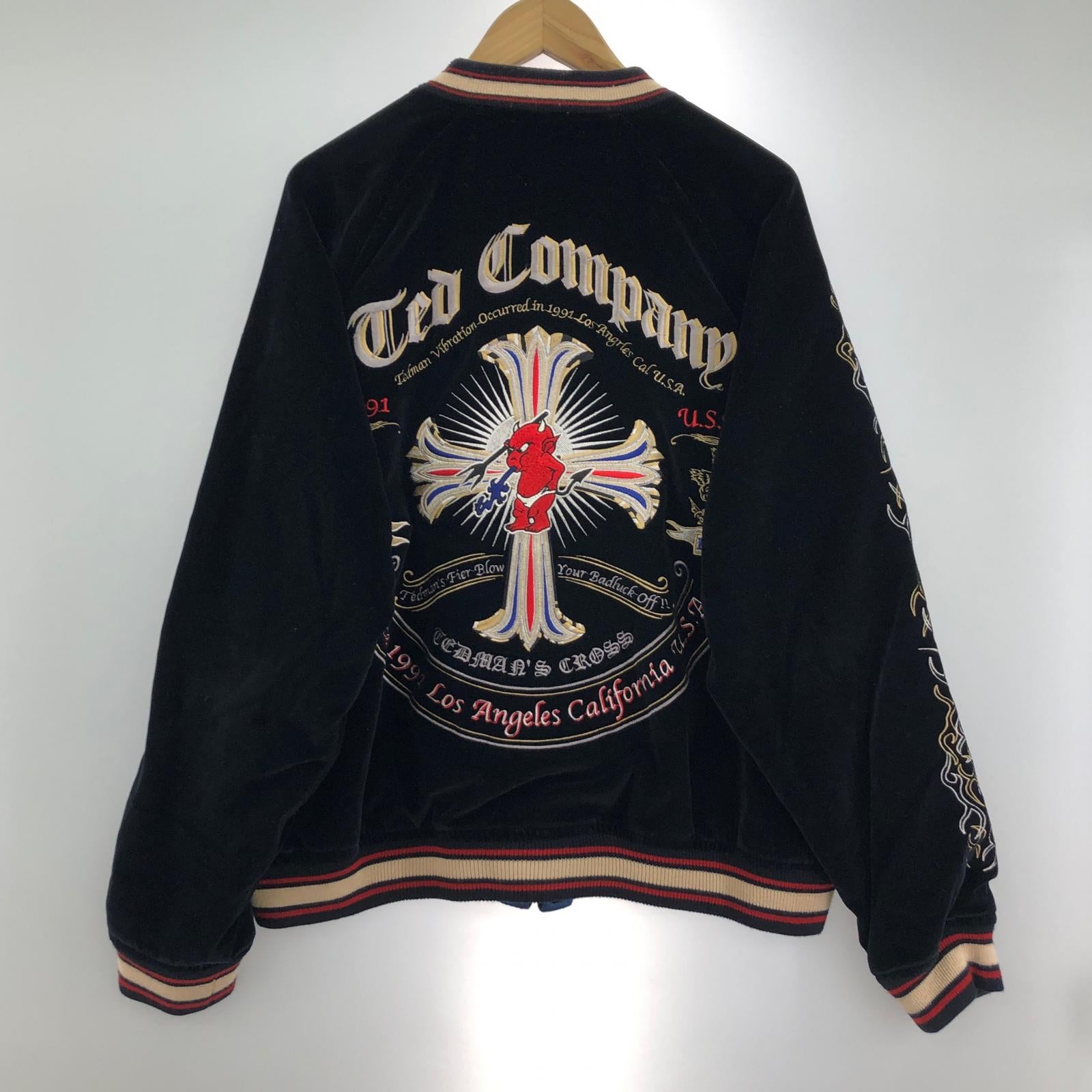 ブルゾン Red Devil Reversible Souvenir Jacket
