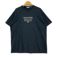半袖Tシャツ Respected L ブラック