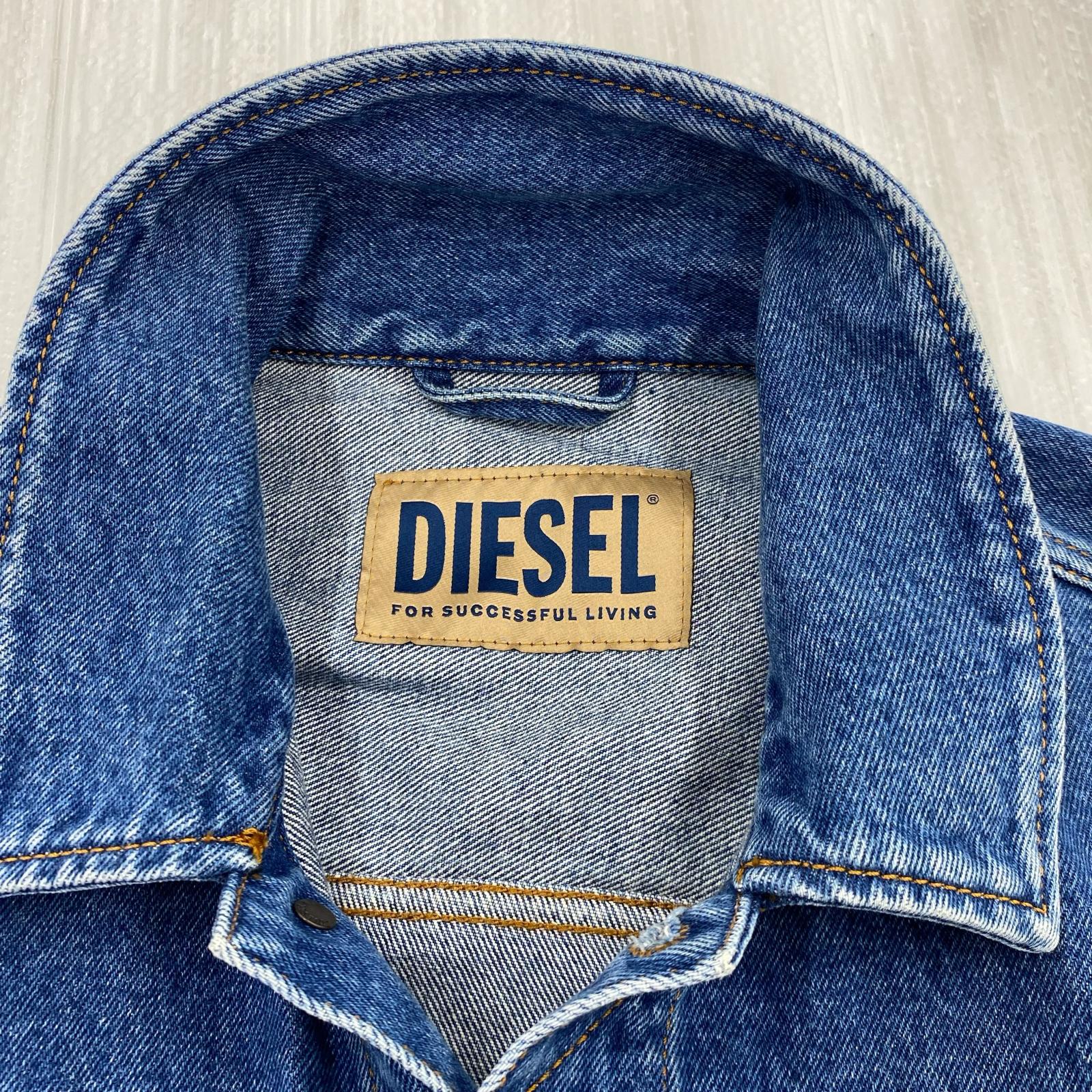 デニムジャケット DIESEL デニムジャケット L ネイビー