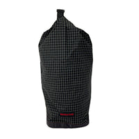 その他バッグ ROLL TOP POUCH/チェック/ブラック/BRG243G09 ブラック