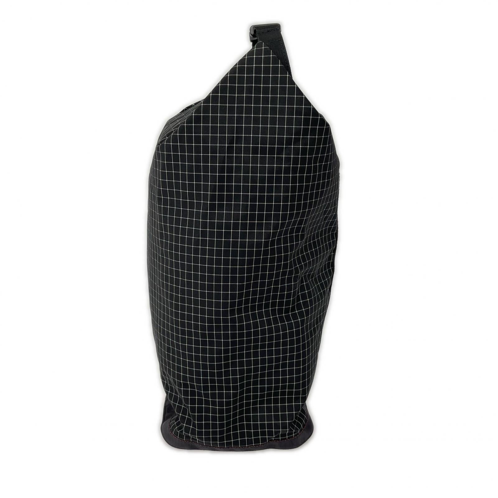 その他バッグ ROLL TOP POUCH/チェック/ブラック/BRG243G09 ブラック