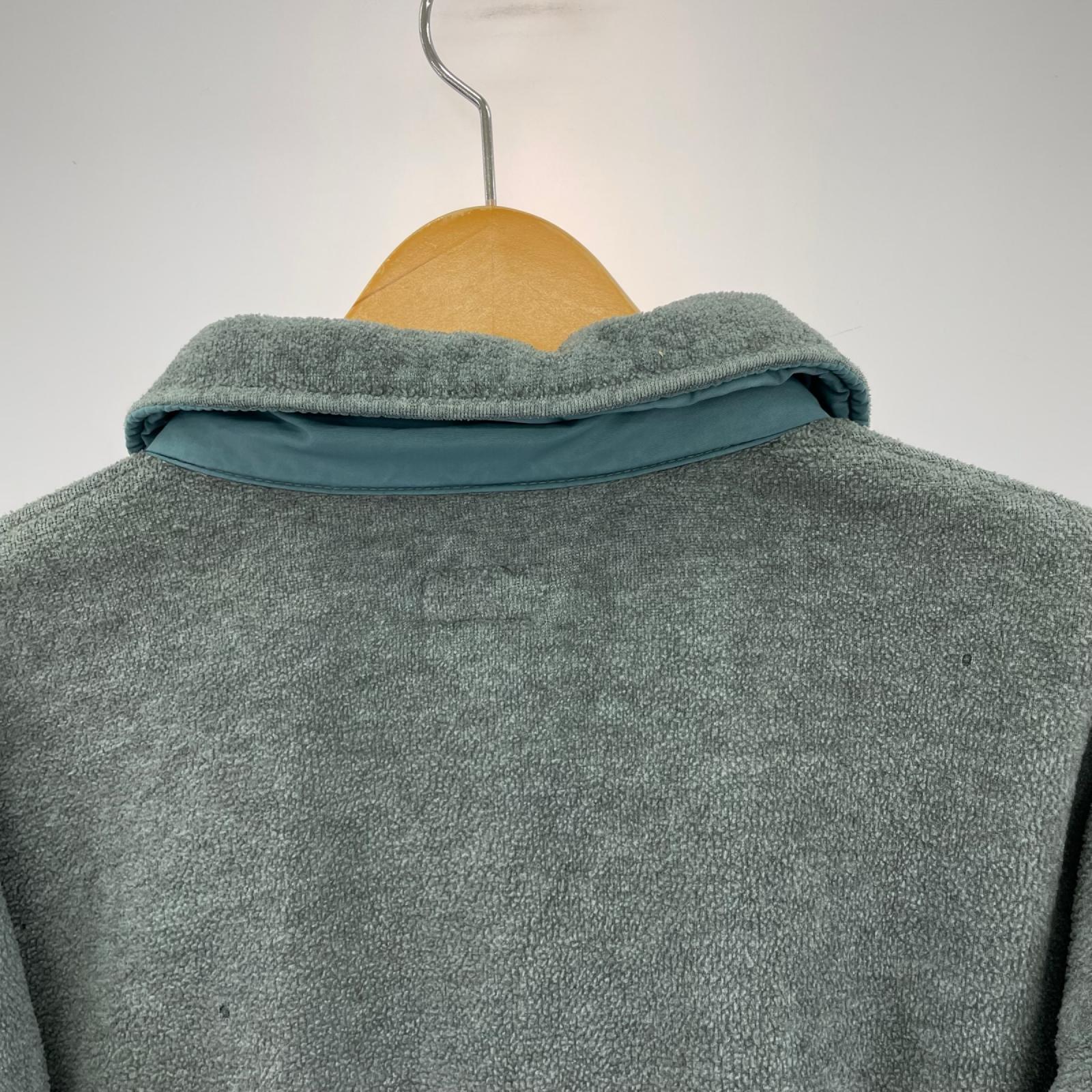 ブルゾン 90s シンチラ シャーリングコート ブルー(L) L