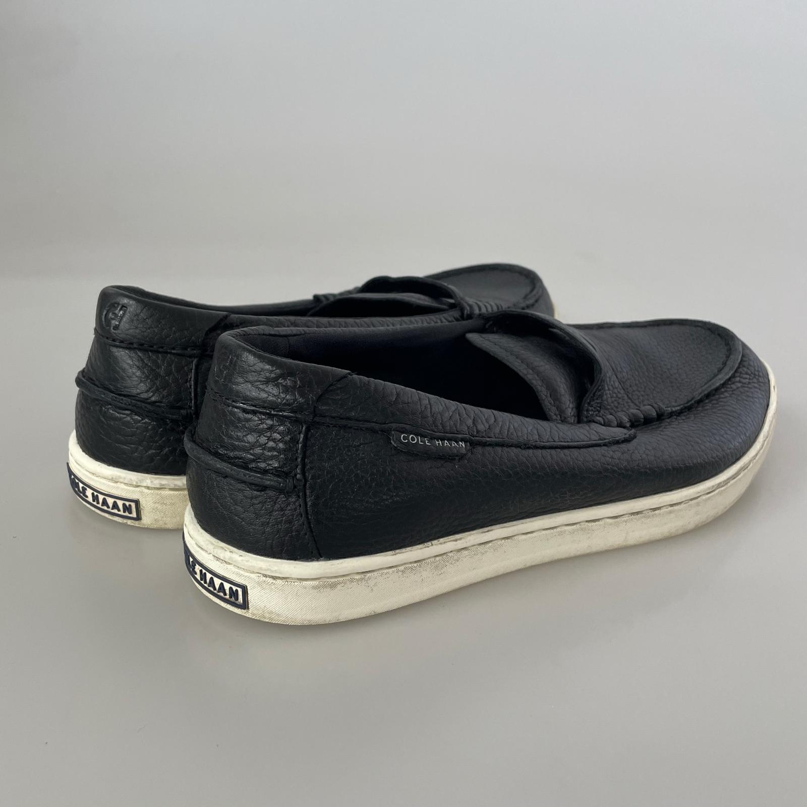 その他靴 COLE HAAN シボ革 コインローファー 26㎝ ブラック ブラック