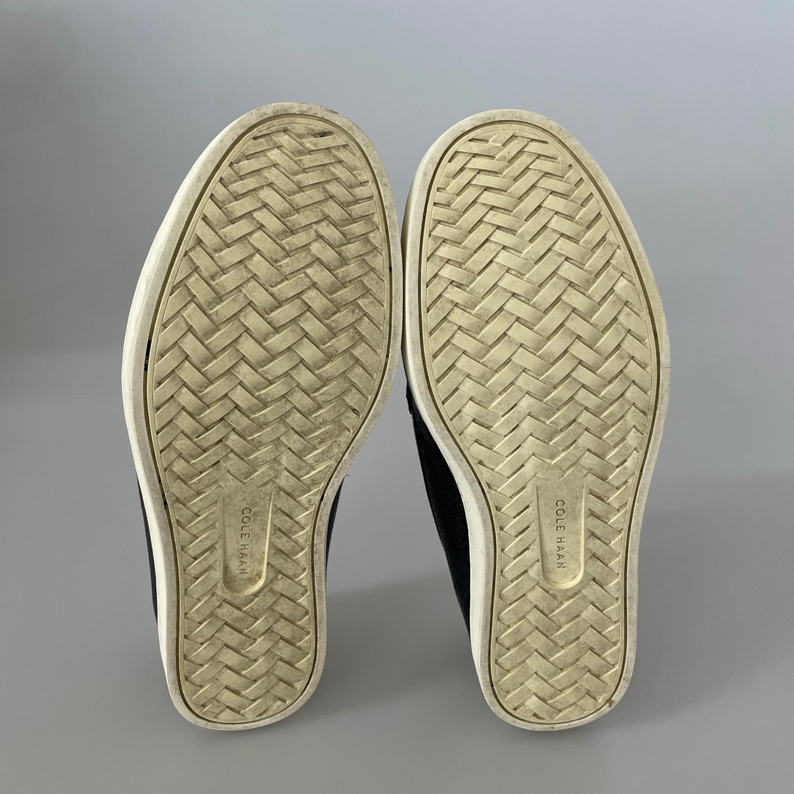 その他靴 COLE HAAN シボ革 コインローファー 26㎝ ブラック ブラック