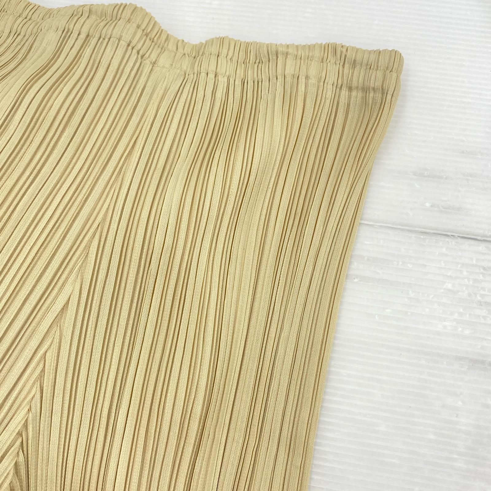 パンツ PLEATS PLEASE 3 ベージュ 3