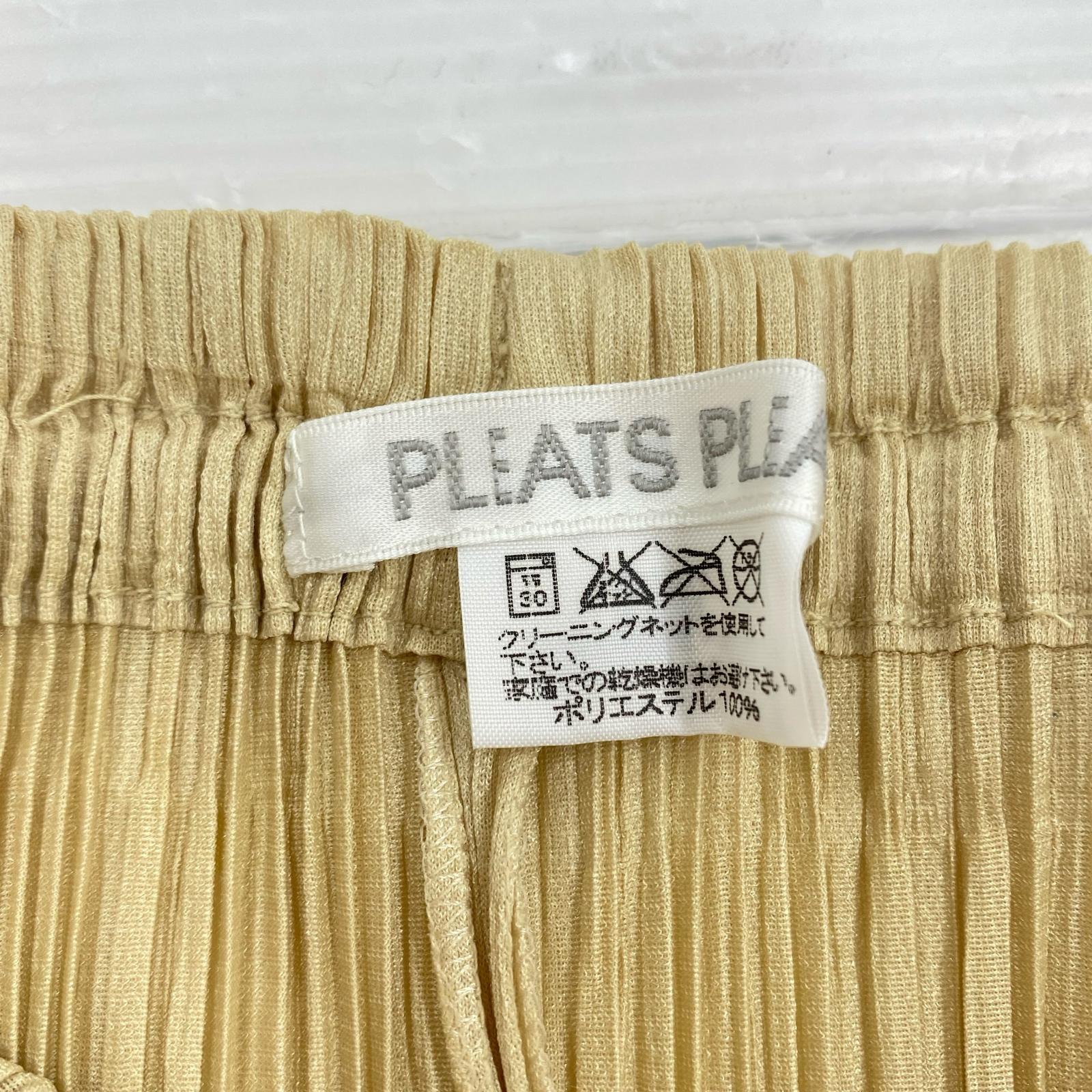 パンツ PLEATS PLEASE 3 ベージュ 3