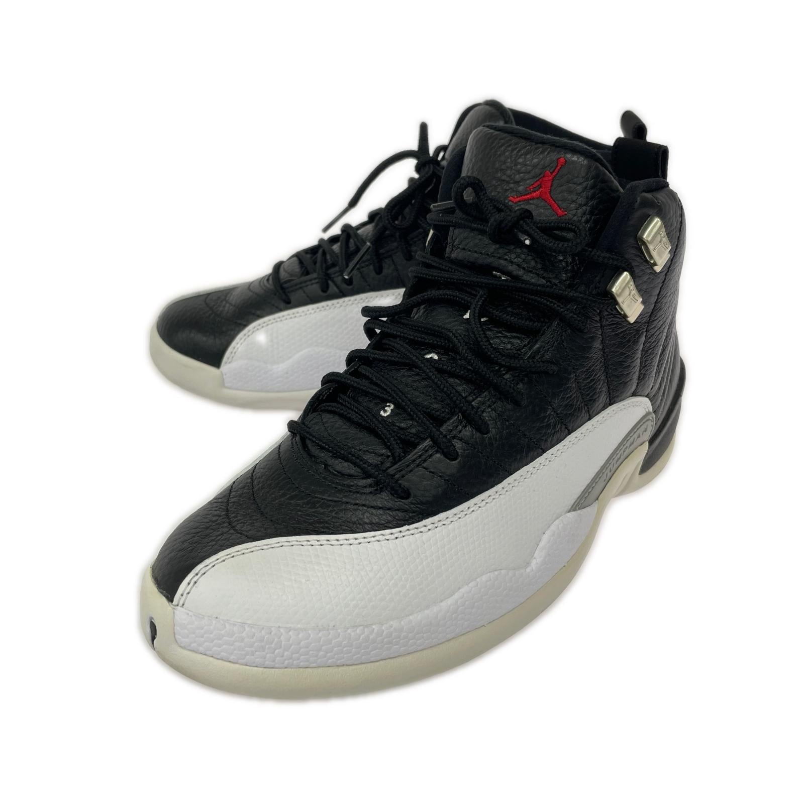 スニーカー AIR JORDAN 12 RETRO PLAYOFF 25cm 25cm (US7 UK6 1/2 EU40) ブラック