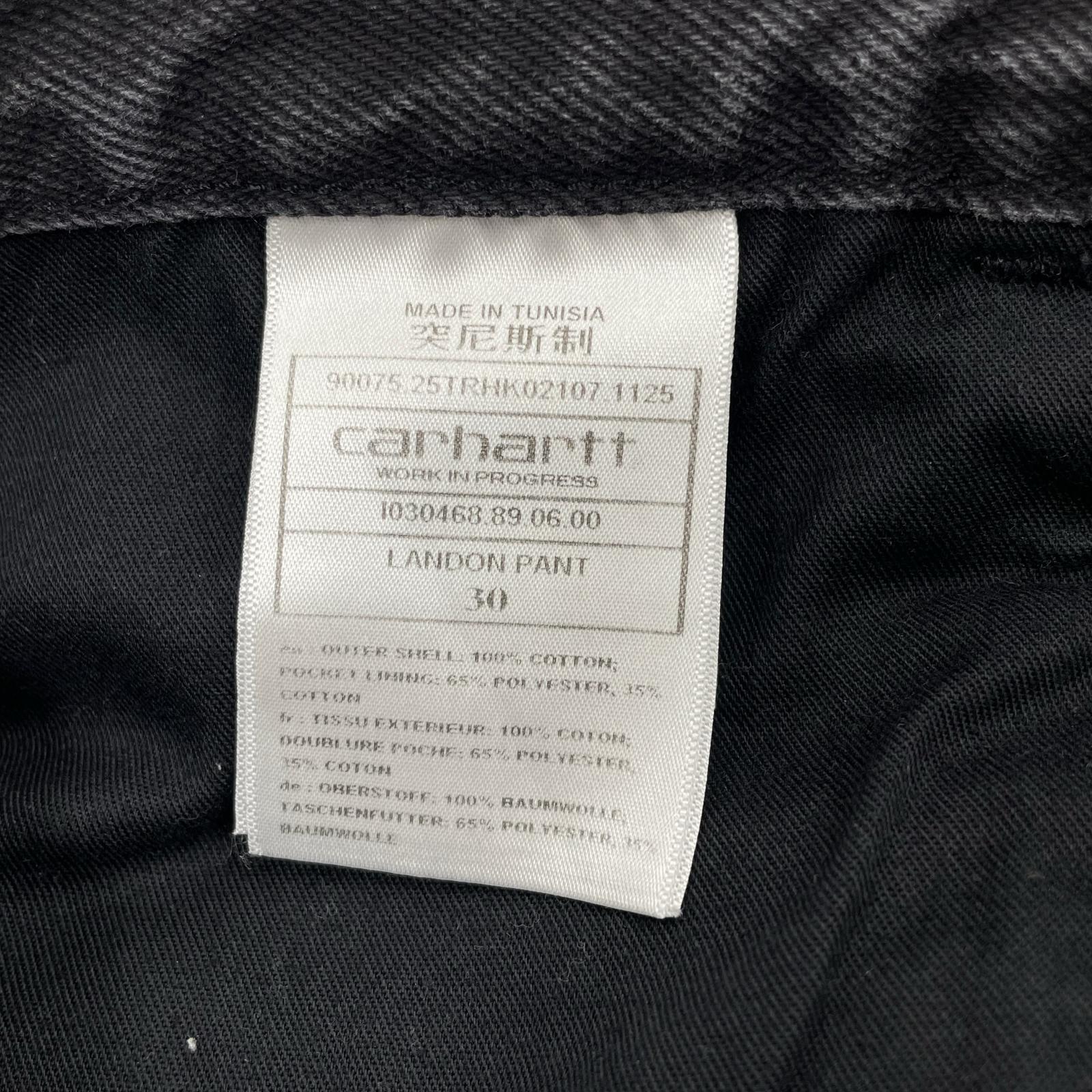 デニムパンツ Carhartt デニム・ジーンズ 30 ブラック