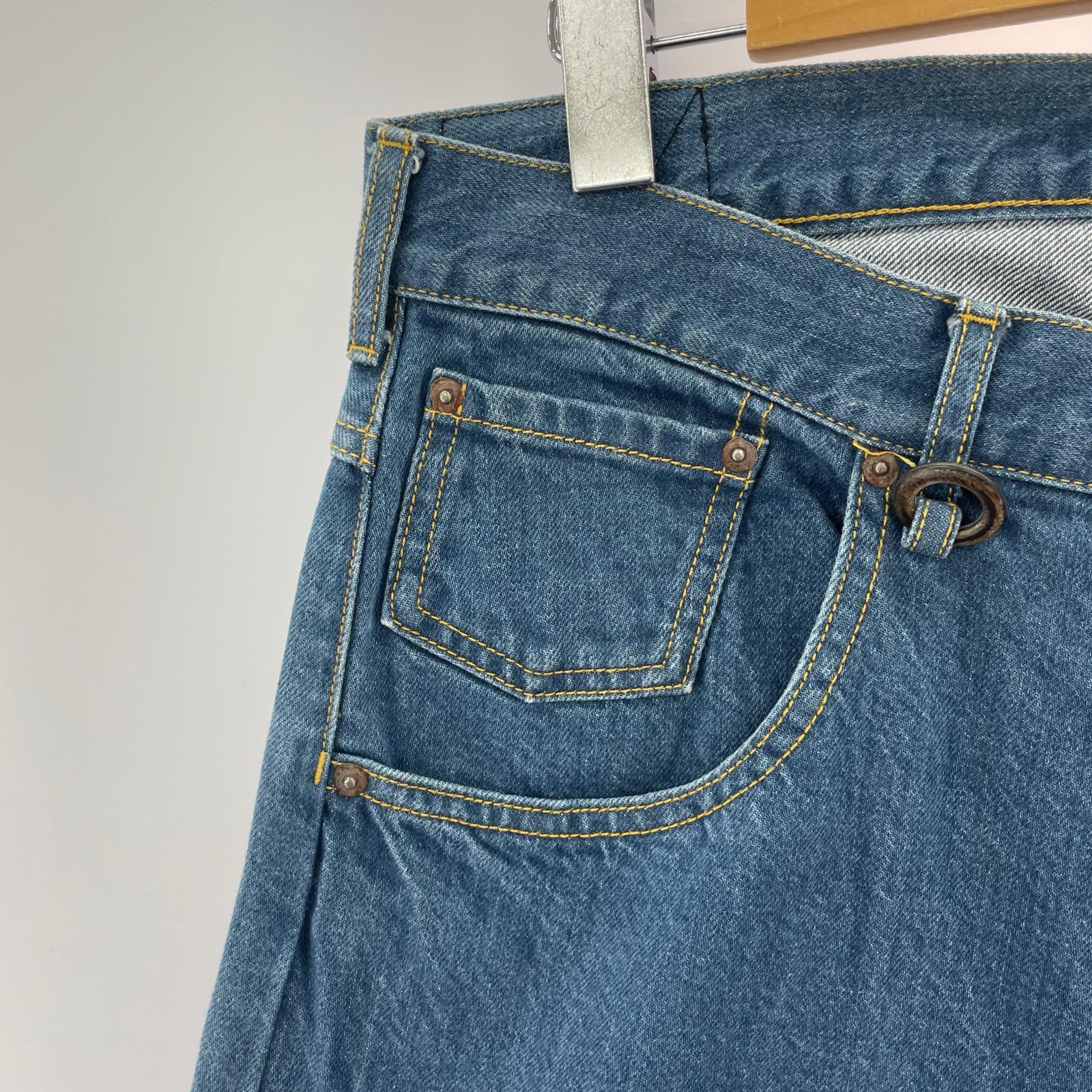 デニムパンツ THE FRONT LOWRIZED FLARE DENIM