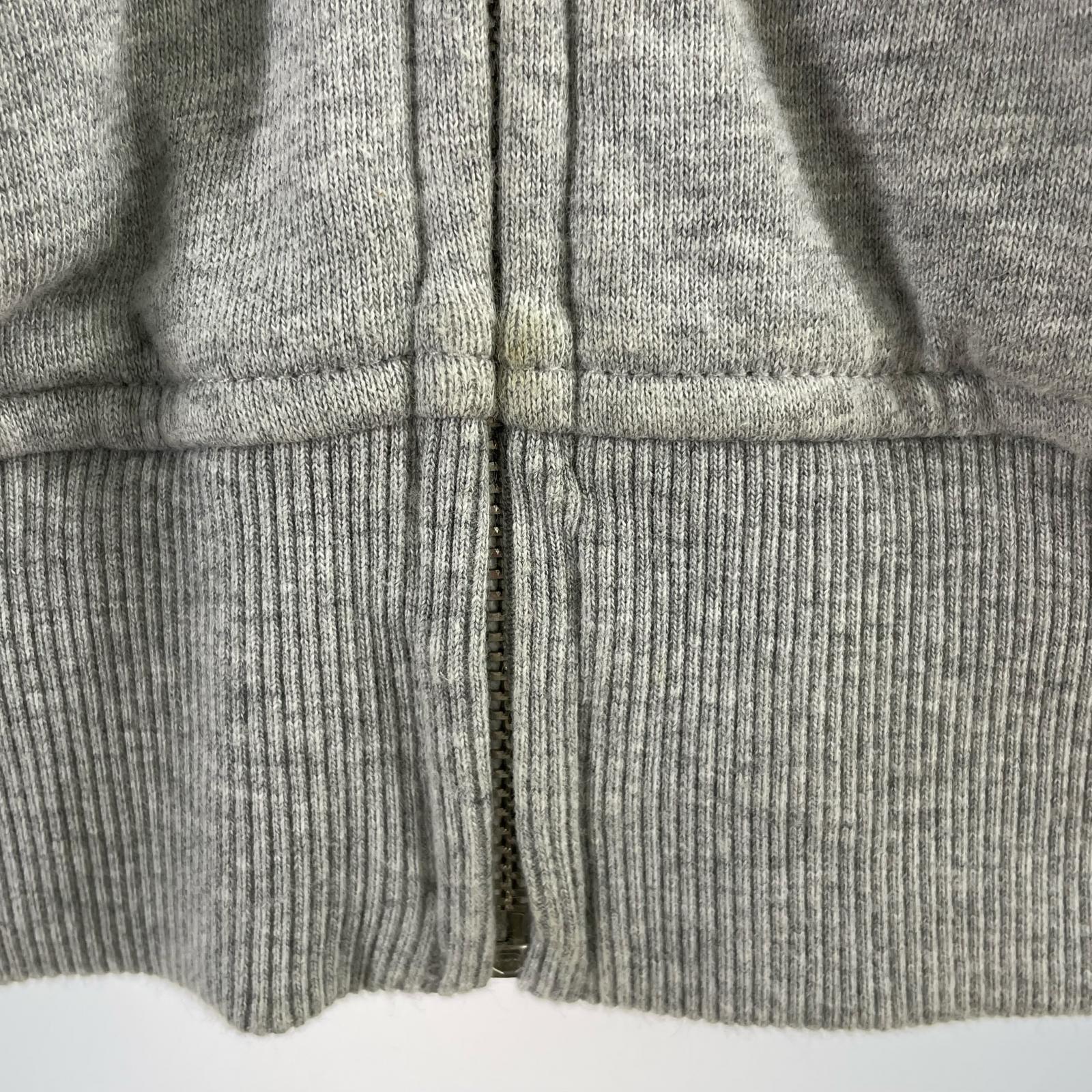 ジャケット SHIRT×KAWS バックプリントスウェットブルゾン L L グレー