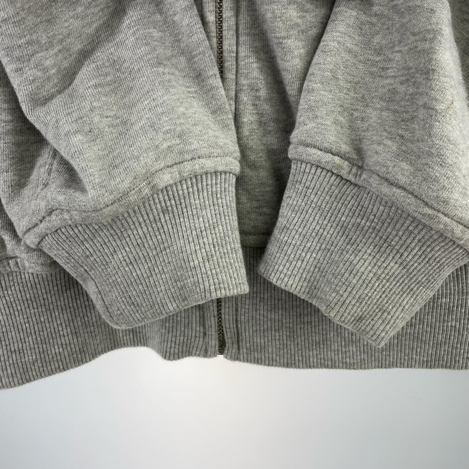 ジャケット SHIRT×KAWS バックプリントスウェットブルゾン L L グレー