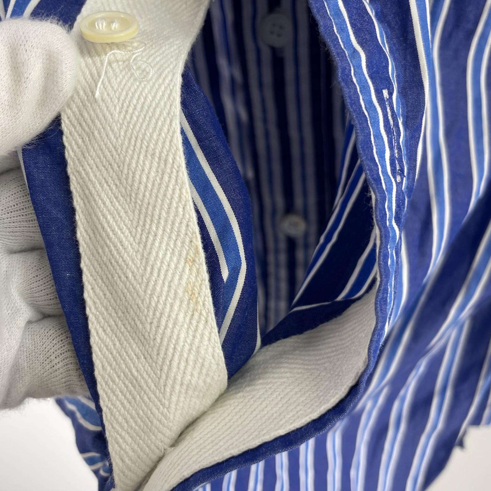 半袖シャツ 20SS SHORT SLEEVE POPLIN SHIRT 3 3 ブルー
