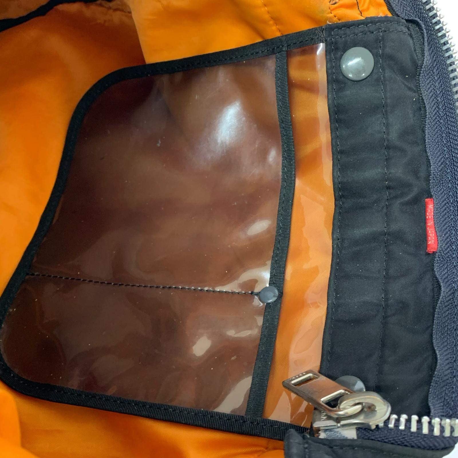 ショルダーバッグ ×Sacai TANKER ヘルメットバッグ ブラック