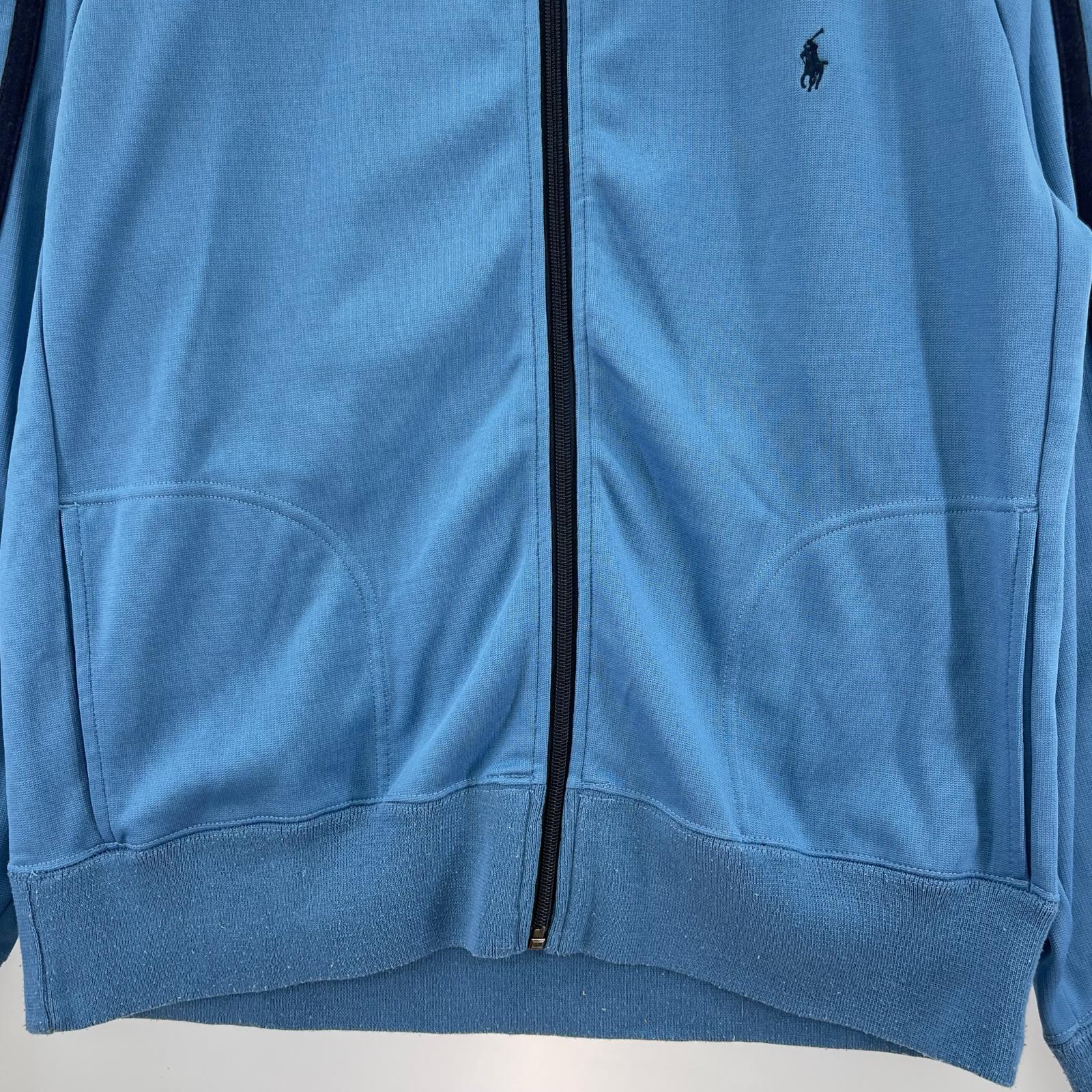 長袖Tシャツ POLO RALPH LAUREN Polo Sports トラックジャケット 青 (S) S ブルー