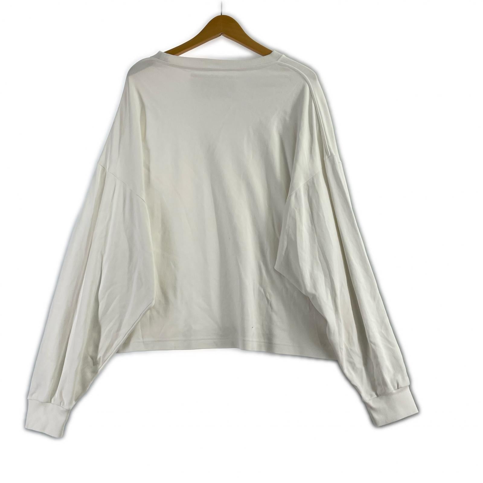 長袖Tシャツ N-24A-026 白