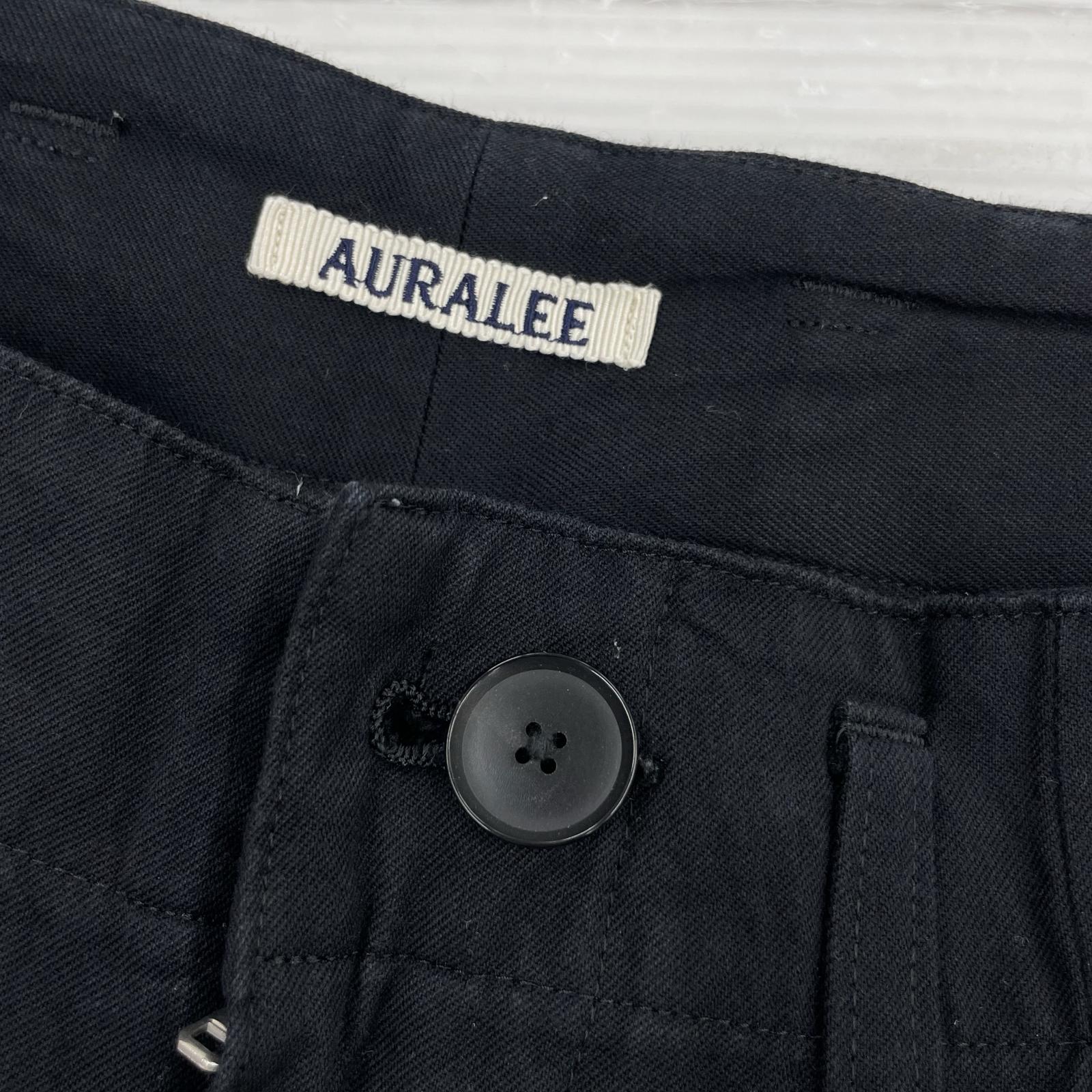 パンツ 22AW SUPER FINE WOOL COTTON 5 ブラック
