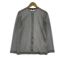 長袖Tシャツ JUNYA WATANABE COMME des GARCONS 26SS 綿エステル天竺ボーダーカーディガン S AD2025 JQ-T030 S