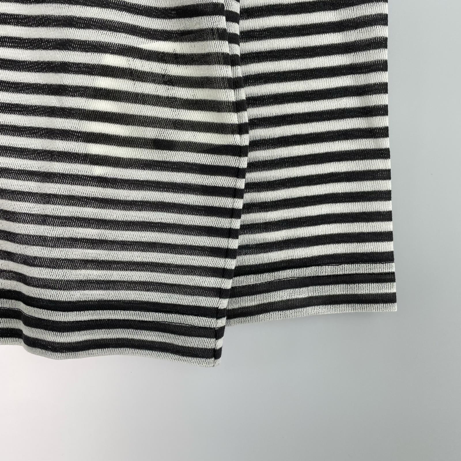 長袖Tシャツ JUNYA WATANABE COMME des GARCONS 26SS 綿エステル天竺ボーダーカーディガン S AD2025 JQ-T030 S