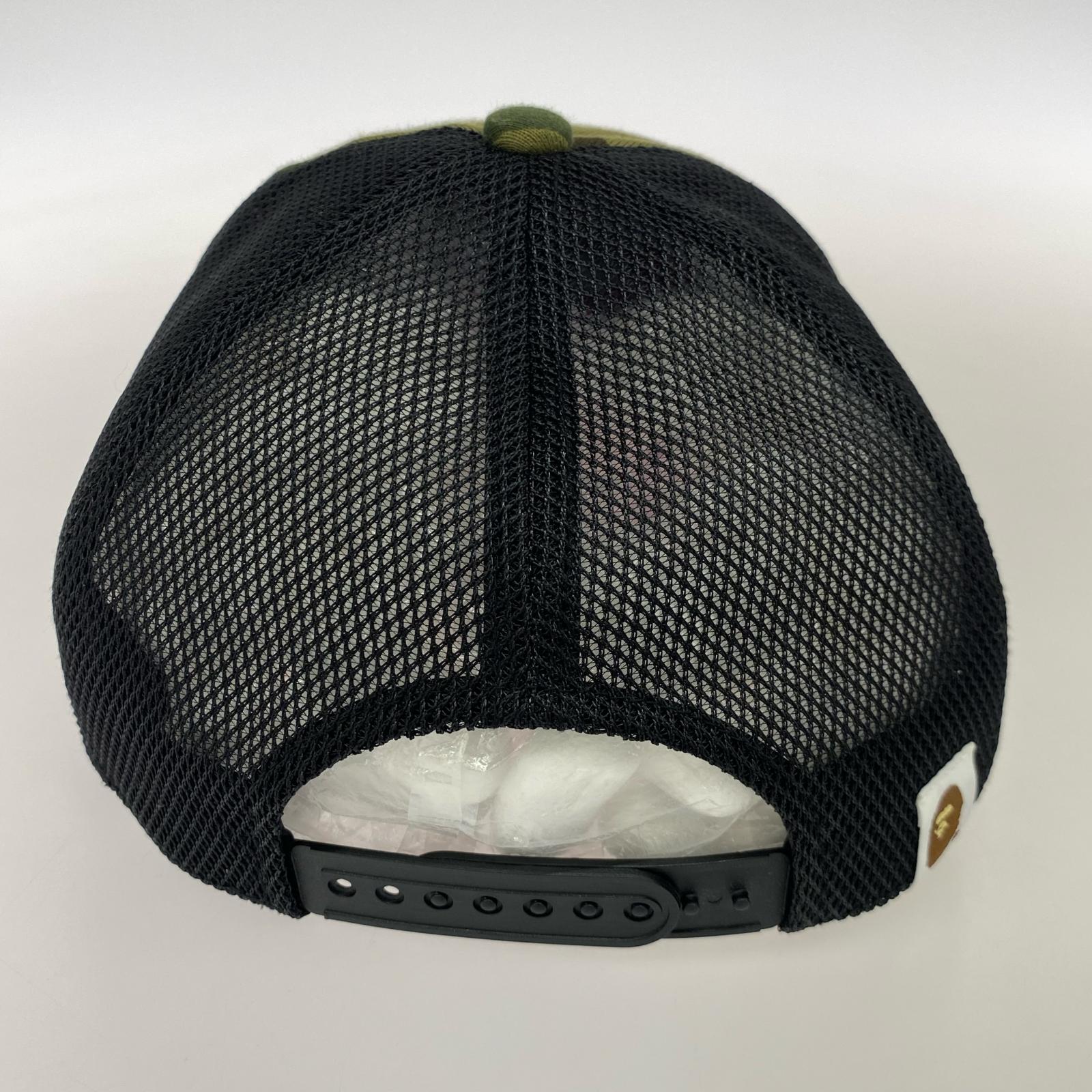 キャップ A BATHING APE 1st Camo baseball cap カモ メッシュキャップ フリー