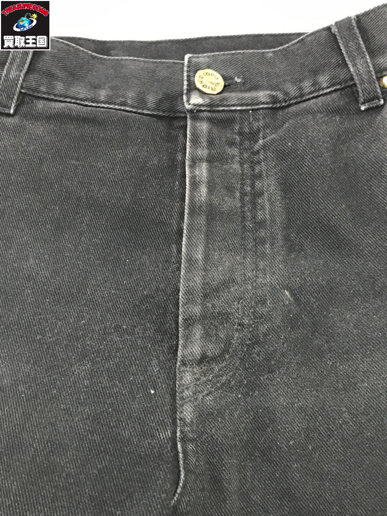 グラフィティポケット ワイドバギーデニムパンツ (30)
